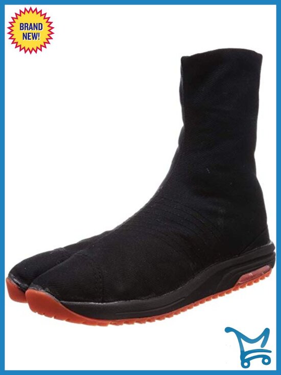 Cushioned Tabi Split Toe Boots Athletic Walking Shoes